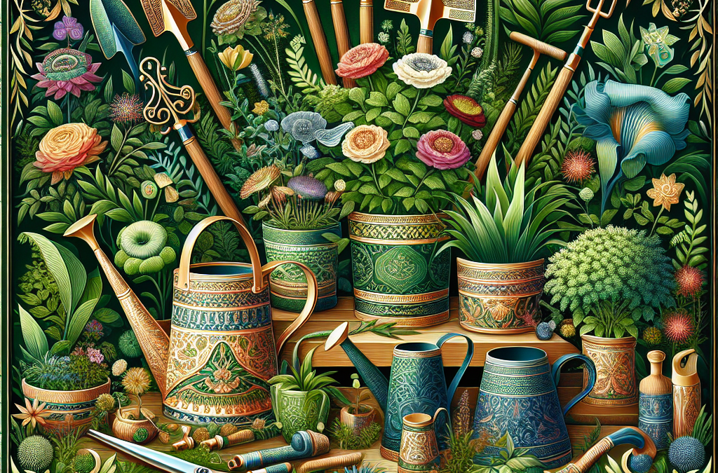 Vrolijke Tuingereedschappen voor Elke Tuinliefhebber: Stijlvol en Functioneel