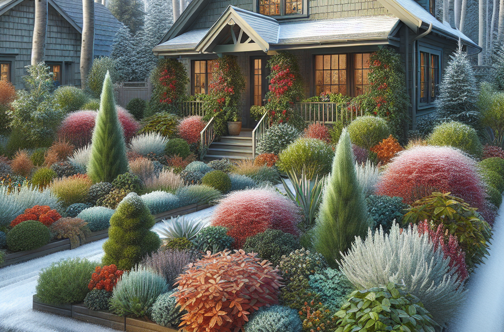 Winterharde Groenblijvers: De Beste Zouttolerante Struiken voor Uw Tuin