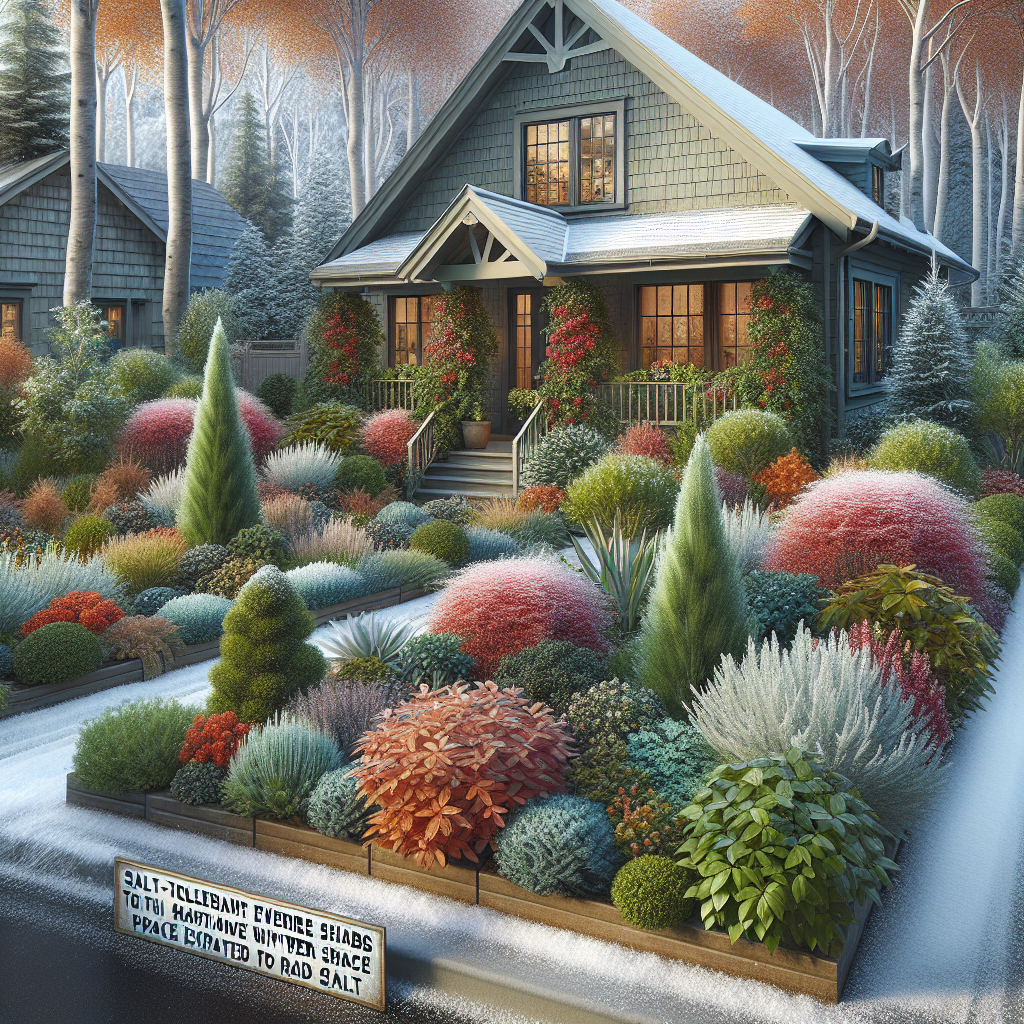 Winterharde Groenblijvers: De Beste Zouttolerante Struiken voor Uw Tuin