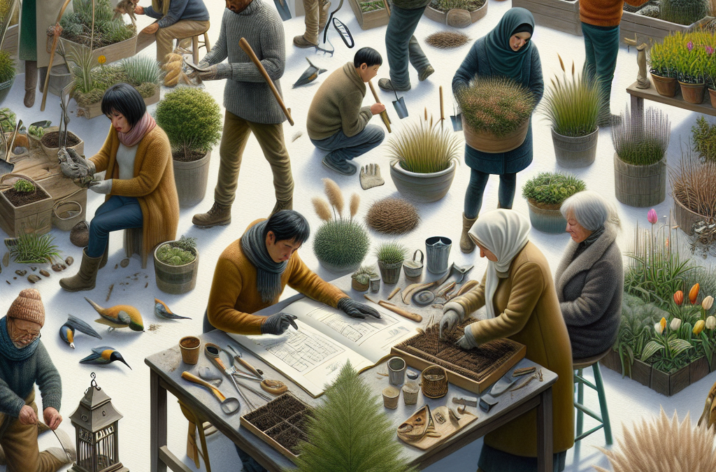 Winterklaar: Essentiële Tuintaken en Creatieve Winterprojecten