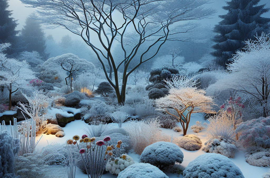 Wintertuinen: Ontdek de Betoverende Structuur en Schoonheid onder de Sneeuw