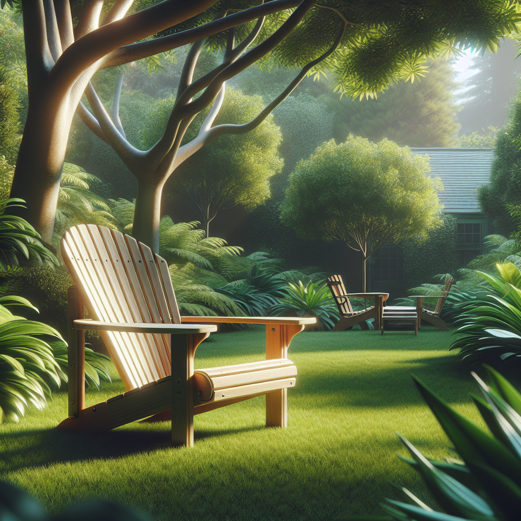 Adirondack Stoelen: Tijdloze Elegantie voor Elke Tuin