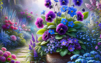 Betoverende Bloemen: Viooltjes en Vergeet-mij-nietjes in Jouw Tuin