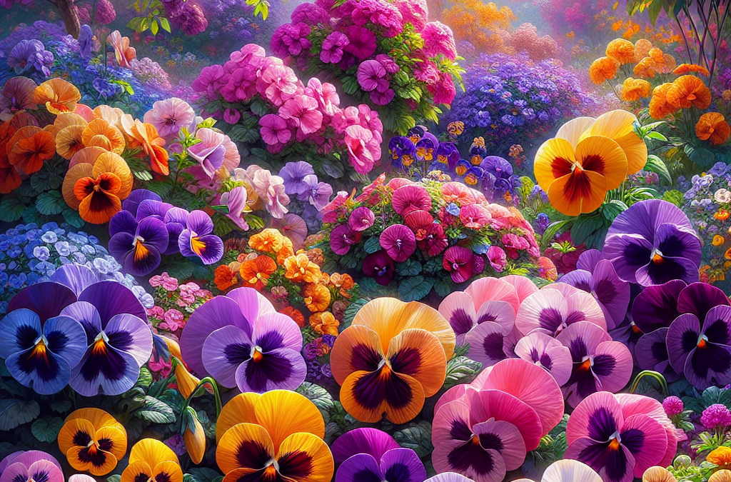 Betoverende Voorjaarsbloei: Violen en Viooltjes als Tuinfavorieten