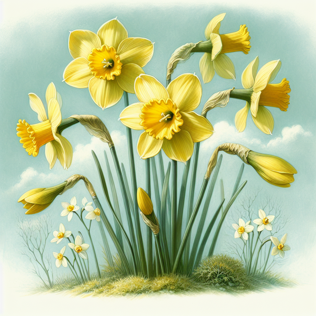 De Betovering van Winterse Bloemen: Ontdek de Narcissus Cyclamineus