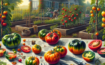 De Ultieme Gids voor Weelderige ‘Berkeley Tie Dye’ Tomaten: Kweek, Verzorging en Oogst