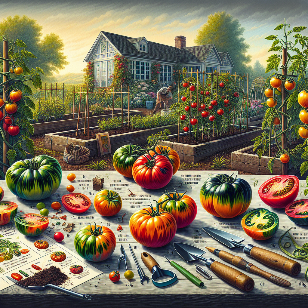 De Ultieme Gids voor Weelderige 'Berkeley Tie Dye' Tomaten: Kweek, Verzorging en Oogst