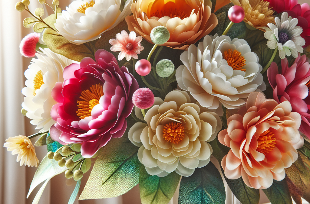 Eeuwige Bloei: De Voordelen van Sierlijke Zijden Bloemen