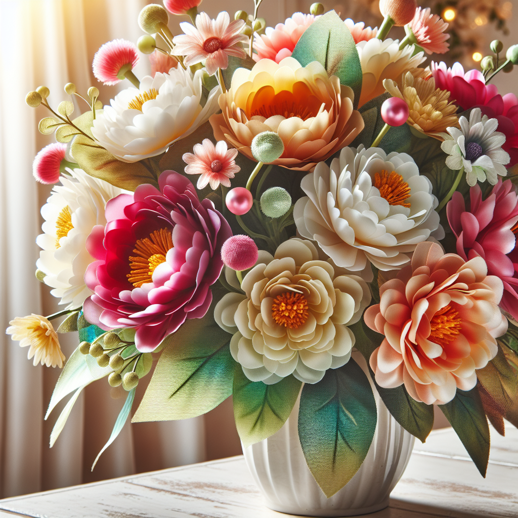 Eeuwige Bloei: De Voordelen van Sierlijke Zijden Bloemen