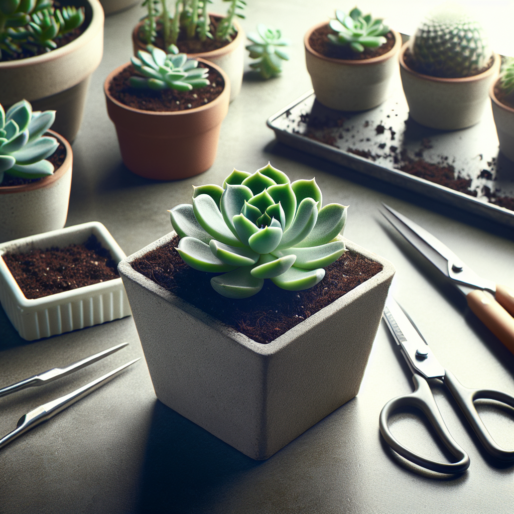 Groei Je Eigen Oase: Eenvoudig Vetplanten Vermeerderen Thuis