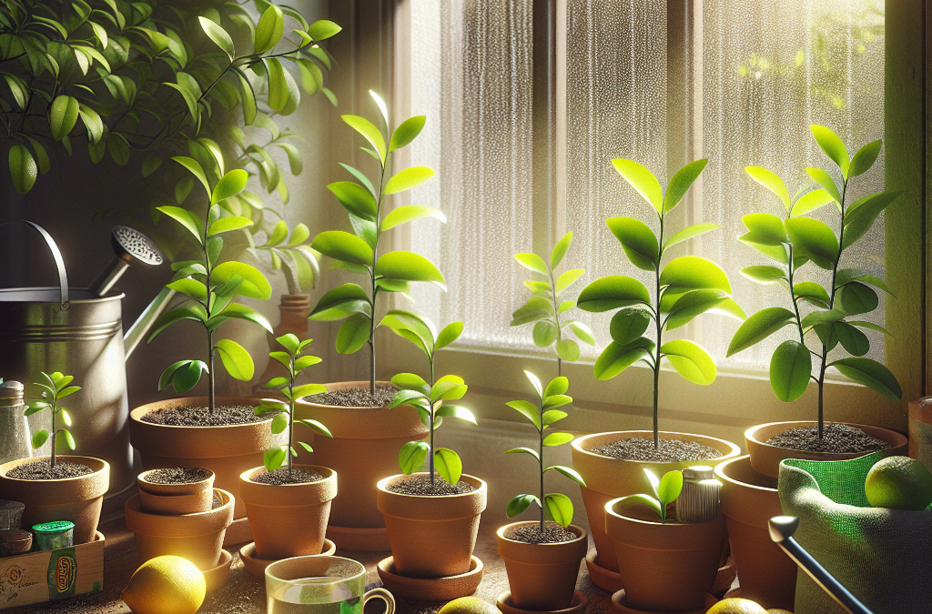 Groen Geluk: Kweek Je Eigen Citrus Kamerplanten uit Zaad