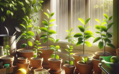Groen Geluk: Kweek Je Eigen Citrus Kamerplanten uit Zaad