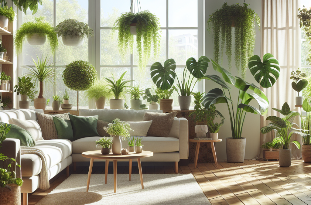 Groene Helden: Hoe Kamerplanten de Bodem Reinigen en Je Huis Verfraaien