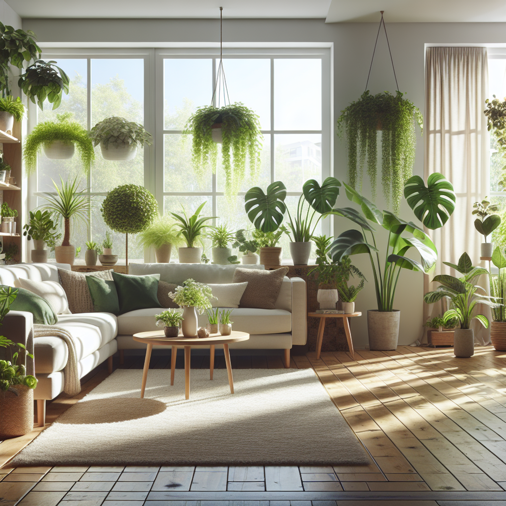 Groene Helden: Hoe Kamerplanten de Bodem Reinigen en Je Huis Verfraaien