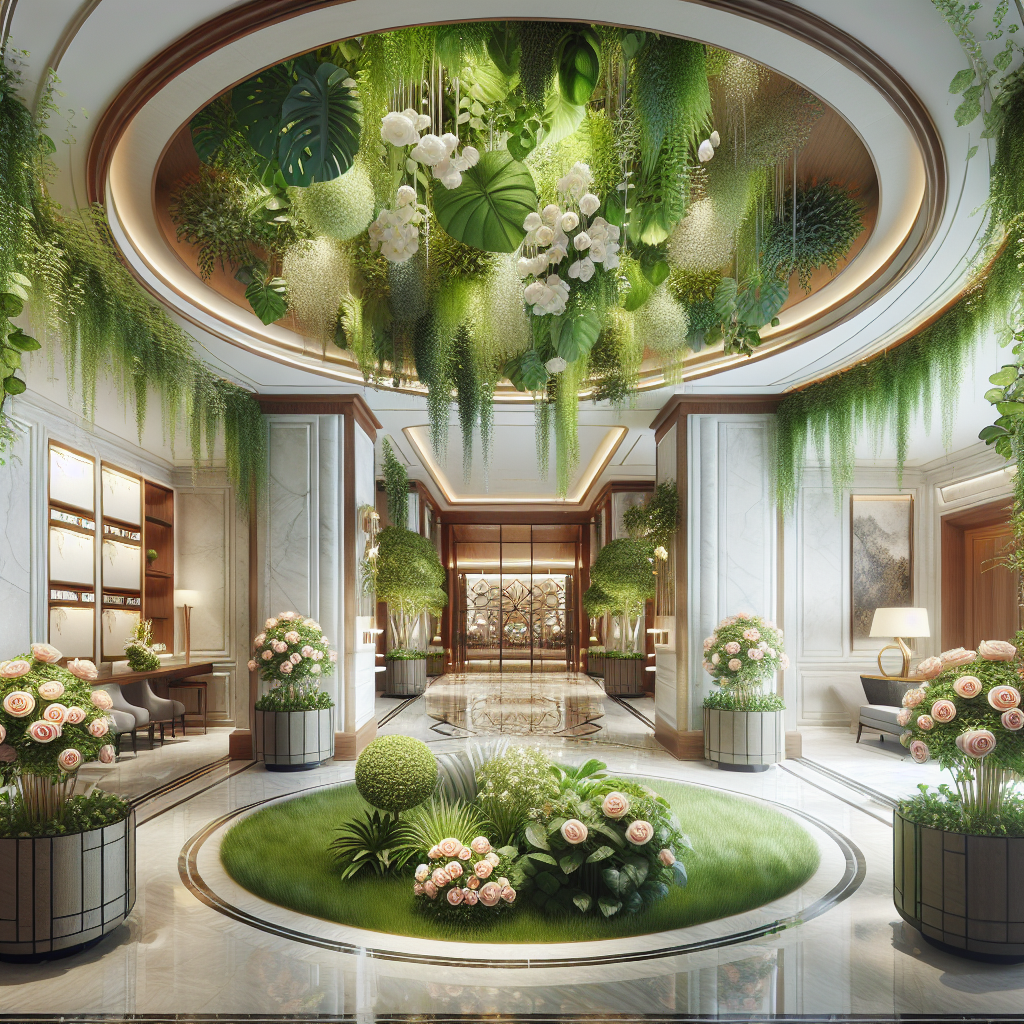 Groene Luxe: De Rol van Planten in Vijfsterrenhotelervaringen