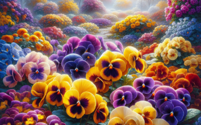 Herfstkleuren in je Tuin: Violen en Viooltjes als Stralende Eyecatchers