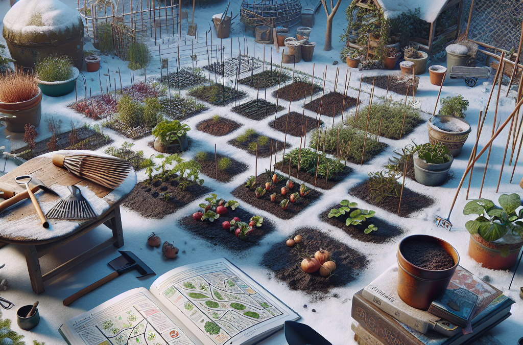 Januari Moestuintips: Begin Slim en Voorbereid aan je Groene Avontuur