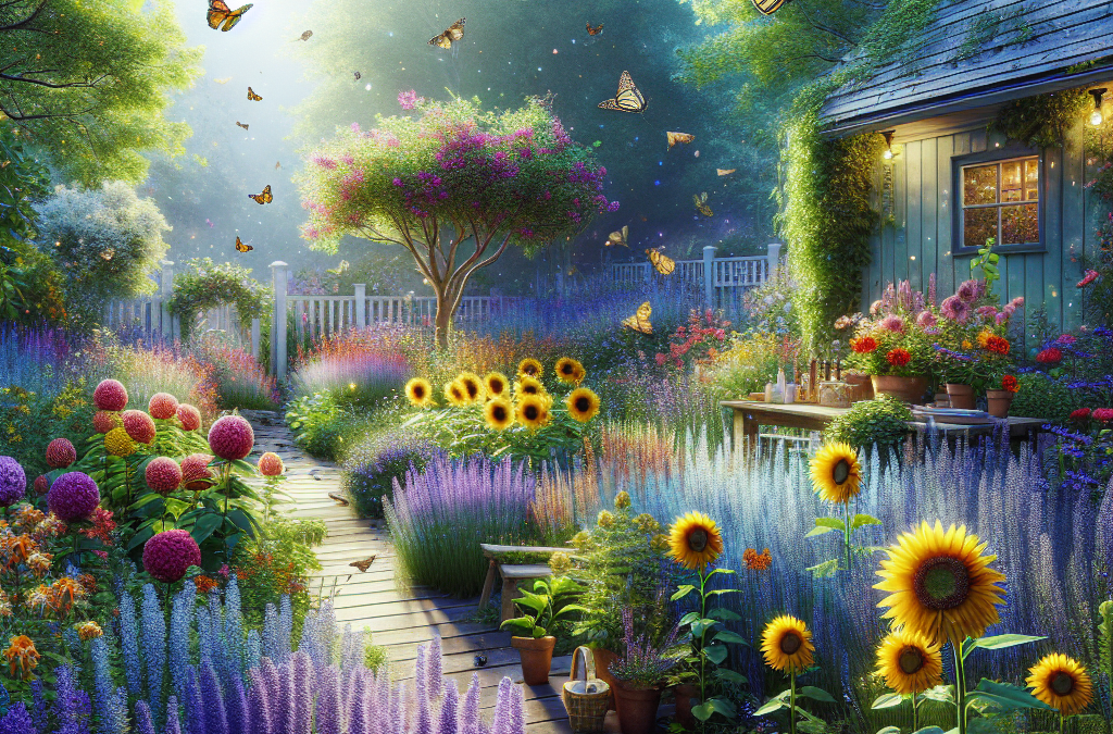 Maartse Bloemenpracht: Creëer een Bestuiversparadijs in Je Tuin