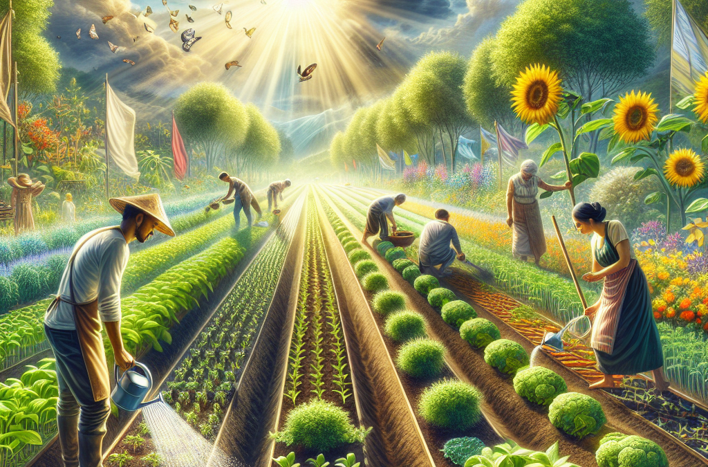 Mei in de Moestuin: Jouw Gids voor Groei en Oogstplezier