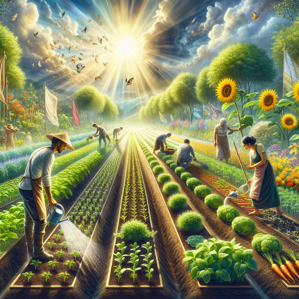 Mei in de Moestuin: Jouw Gids voor Groei en Oogstplezier