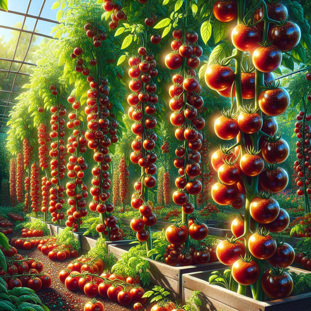 Ontdek de Smaak van Succes: Ultieme Gids voor 'Chocolate Sprinkles' Tomaten Kweken
