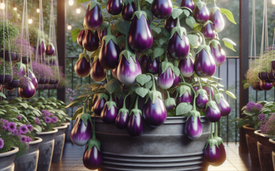 Succesvol ‘Jewel Amethyst’ Aubergines Kweken: Jouw Gids voor Groene Vingers op Kleine Ruimte