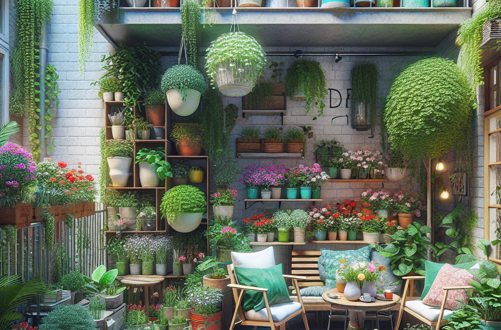 Transformeer Jouw Balkon tot een Groene Oase: Creatief Tuinieren op Kleine Ruimtes