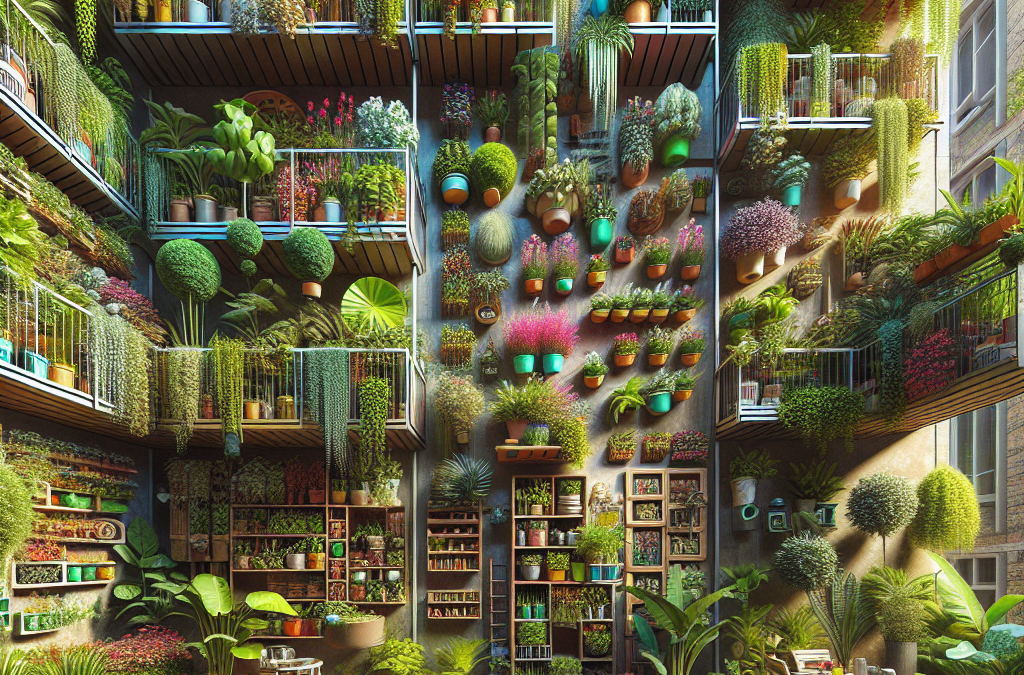 Van Balkon tot Oase: Creatieve Tuinideeën voor de Stadsbewoner