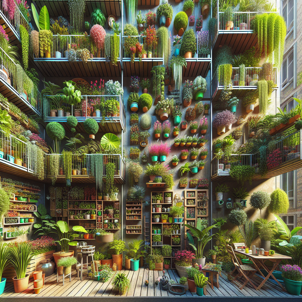 Van Balkon tot Oase: Creatieve Tuinideeën voor de Stadsbewoner