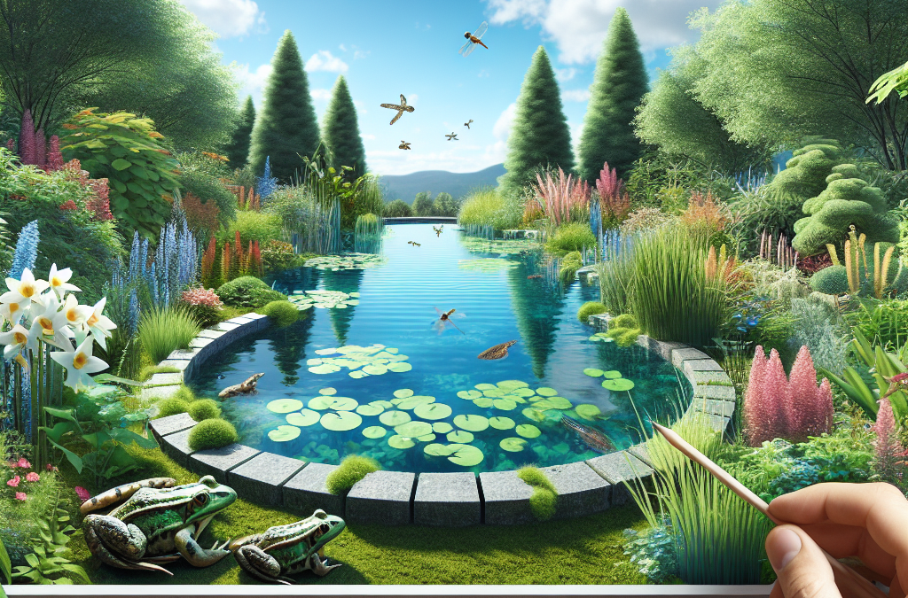 Verhoogde Vijvers: De Perfecte Oplossing voor een Groene en Levendige Tuin