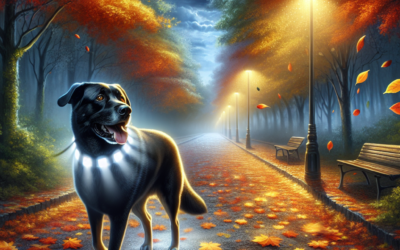 Verlicht je Hond: Veilig en Zichtbaar tijdens Donkere Najaarwandelingen