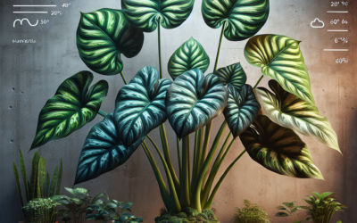 Verzorg en Verwen: Jouw Gids voor de ‘Dragon Scale’ Alocasia