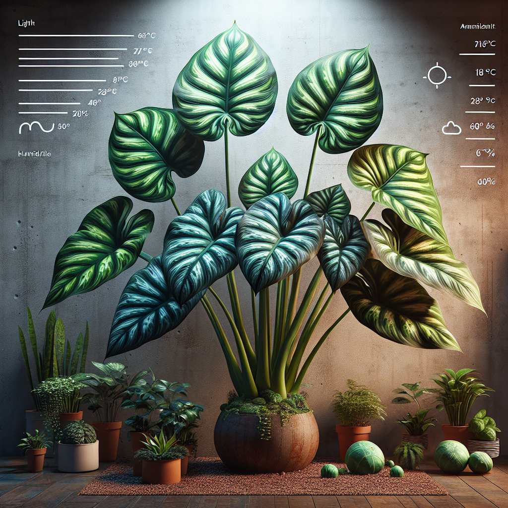 Verzorg en Verwen: Jouw Gids voor de 'Dragon Scale' Alocasia