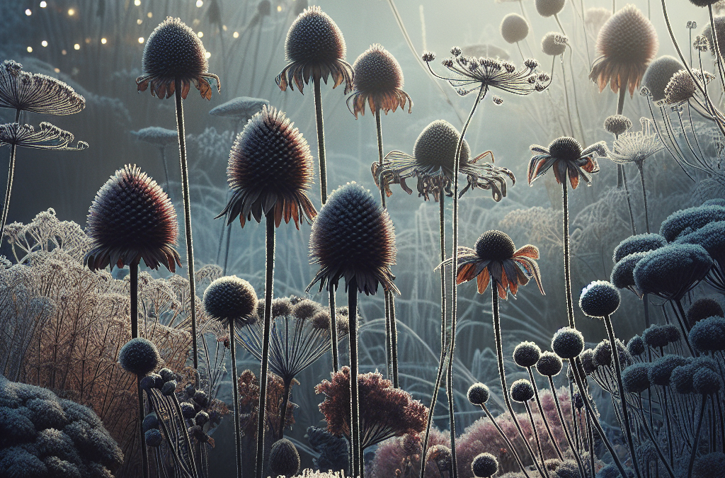 Winterwonderland: Creëer een Levende en Duurzame Tuin met Prachtige Zaadhoofden