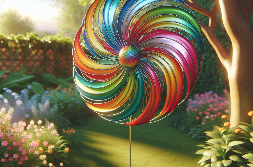 Creëer je Eigen Windspinner: Breng Dynamiek en Licht in je Tuin!