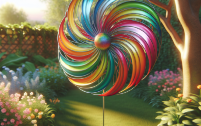 Creëer je Eigen Windspinner: Breng Dynamiek en Licht in je Tuin!
