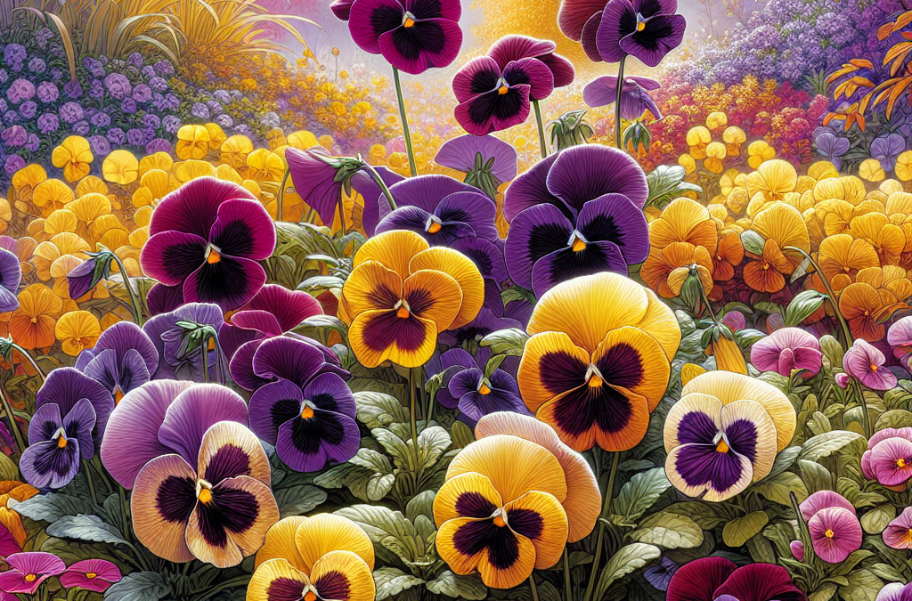 Fleur Uw Herfsttuin op met Kleurrijke Violen en Viooltjes