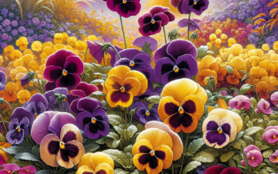 Fleur Uw Herfsttuin op met Kleurrijke Violen en Viooltjes