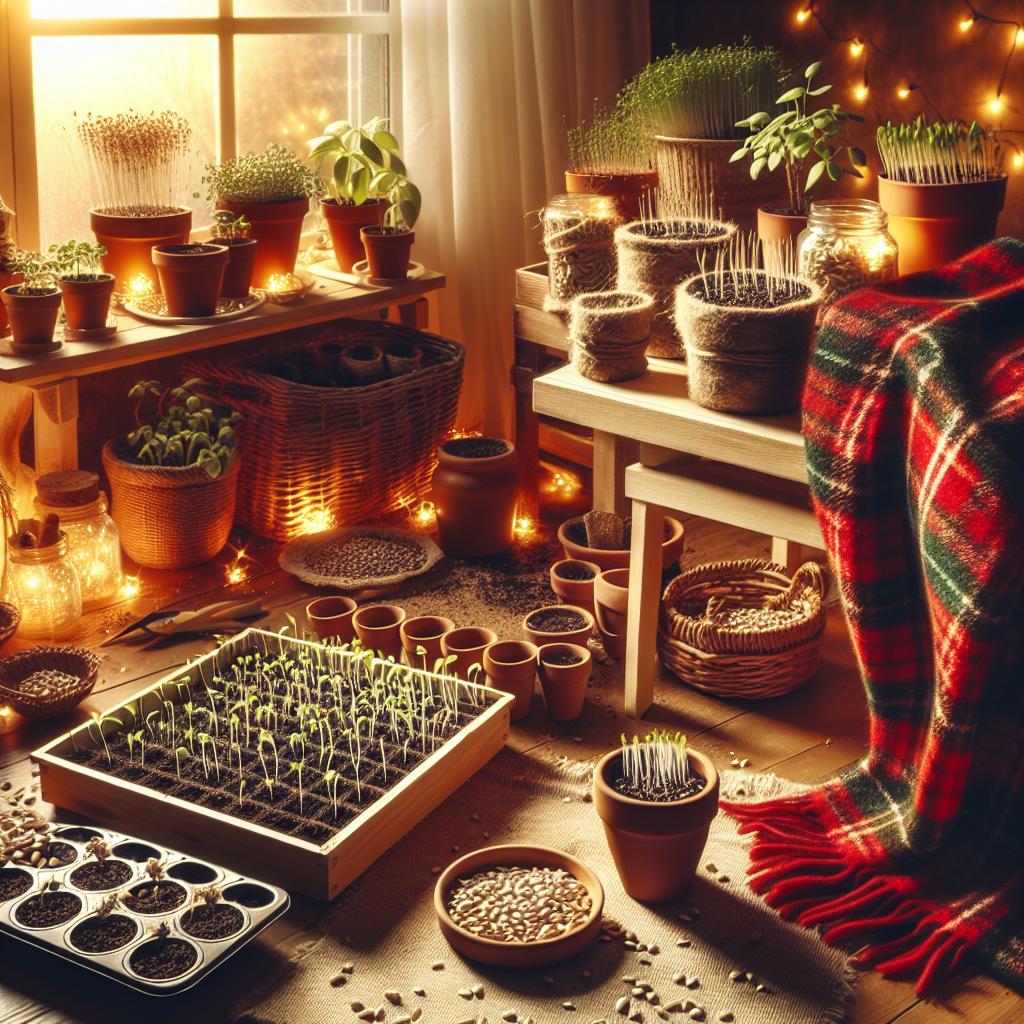 Groei Van Binnenuit: De Ultieme Gids voor Zaden Kweken in Huis
