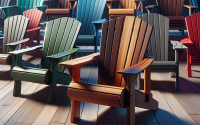 Herontdek de Tijdloze Elegantie: Moderne Adirondack Stoelen voor Jouw Tuin