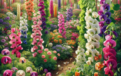 Lathyrus in Bloei: Creëer een Geurige Snijbloementuin Vol Kleuren