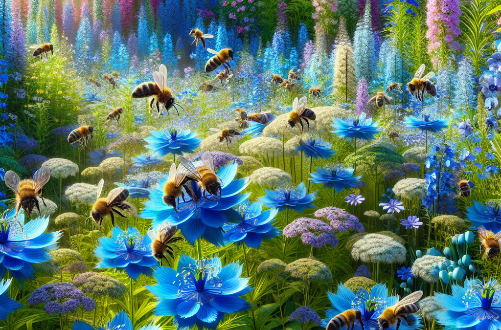 Lok Bijen Naar Je Tuin: De Magie van Blauwe Bloemen en Meer