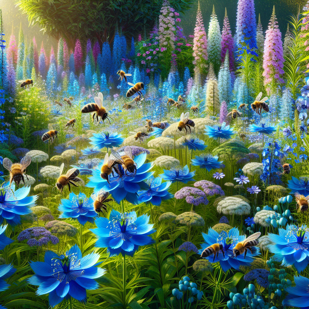 Lok Bijen Naar Je Tuin: De Magie van Blauwe Bloemen en Meer