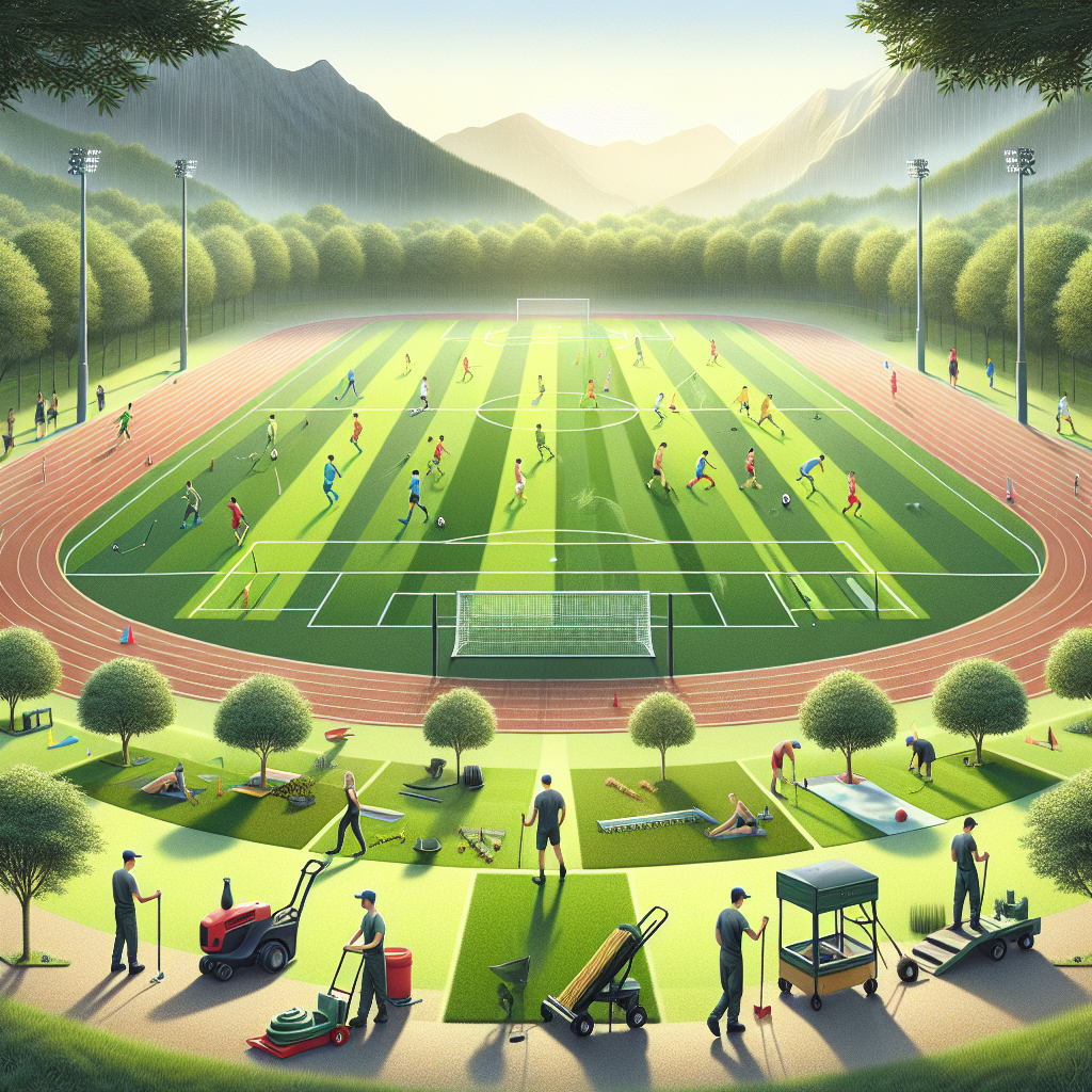 Revolutionaire Verbetering van Sportvelden: Ontdek het Grounds Management Framework