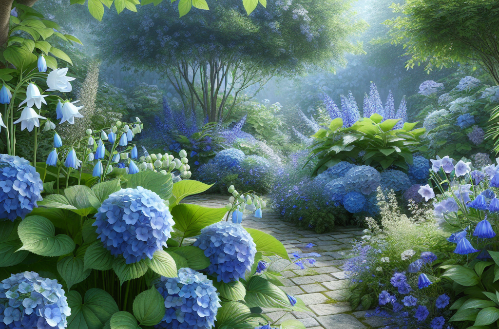 Schaduwrijke Schoonheid: Top 7 Blauwe Bloemen voor Een Betoverende Tuin