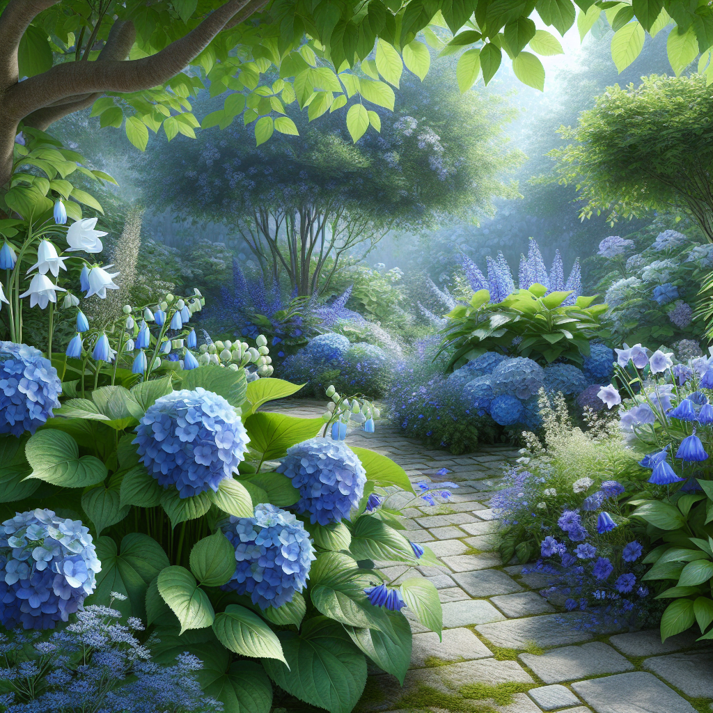 Schaduwrijke Schoonheid: Top 7 Blauwe Bloemen voor Een Betoverende Tuin