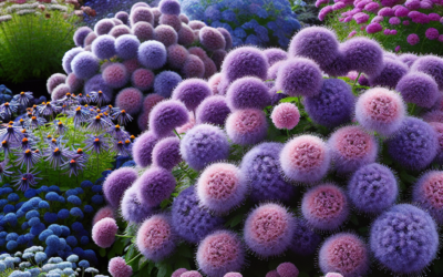 Stralende Tuinkleuren: Ageratum Kweken en Verzorgen voor een Bloemenpracht